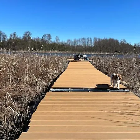 Nad Jeziorem Mazurskie Klimaty Chalet Pogobie Tylne