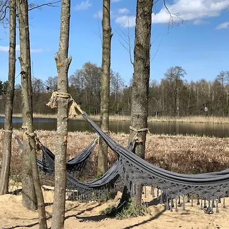 Nad Jeziorem Mazurskie Klimaty Chalet Pogobie Tylne